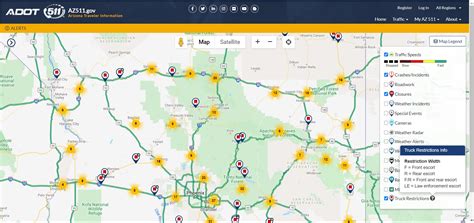 az major cities|511 road conditions az.